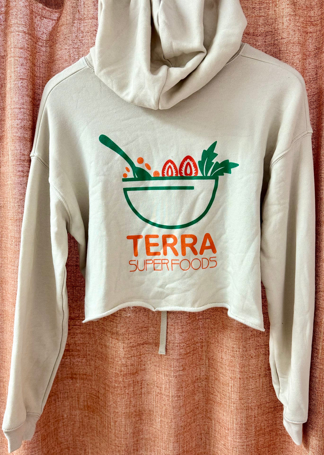 Cropped Hoodie Terra